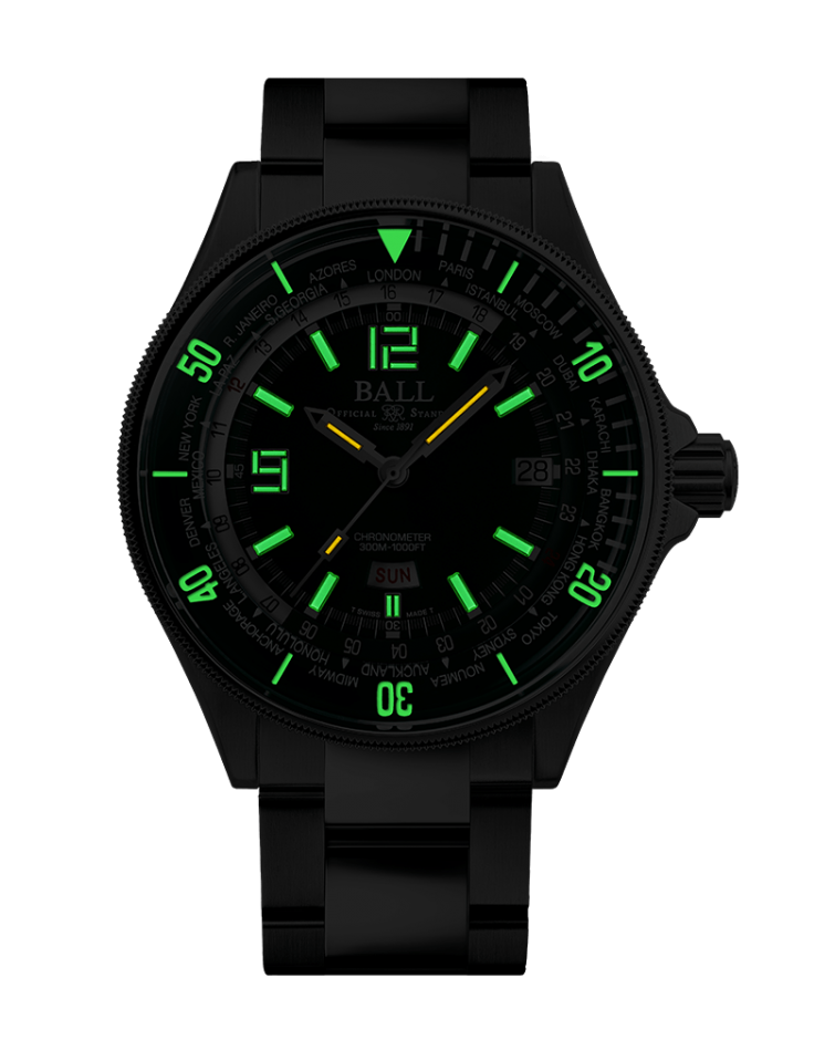 BALL Watch Engineer Master II Diver Worldtime 42mm